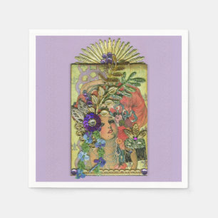 Mardi Gras Frolic Paper Napkins