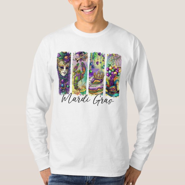 Mardi Gras Fun T-Shirt (Front)