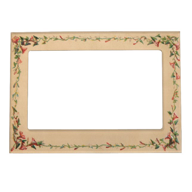Mardi Gras Girl Magnetic Photo Frame (Front)