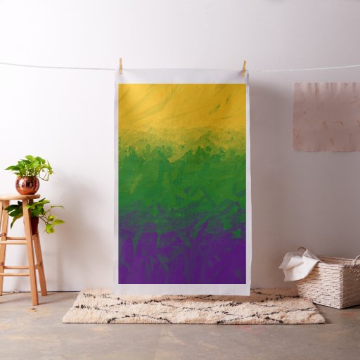 Mardi Gras Gradient Fabric
