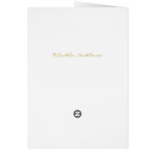 Mardi Gras Hamsa Art Print Greeting Card (Back)