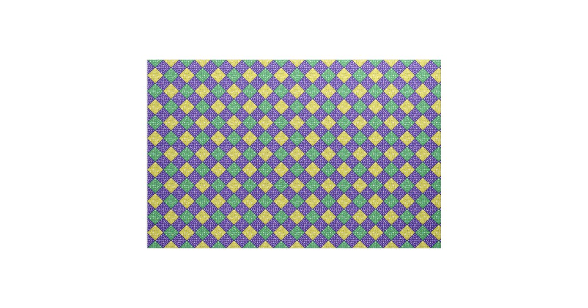 Mardi Gras Streamers and Confetti Fabric – Royal Motif Fabrics