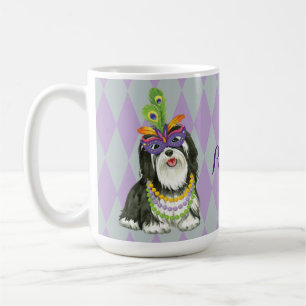 Mardi Gras Havanese Coffee Mug