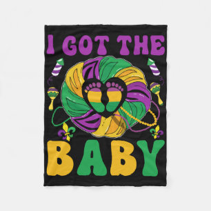 Mardi Gras I Got The  Fleece Blanket