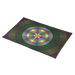 Mardi Gras Illusion Placemat