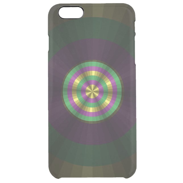 Mardi Gras Illusion Uncommon iPhone Case (Back)