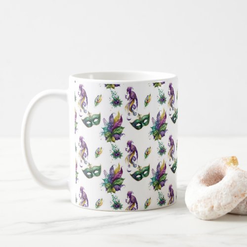 Mardi Gras Inspired Mug