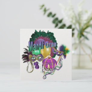 Mardi Gras Invitation