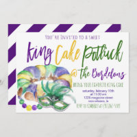 Mardi Gras Invitation