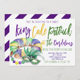 Mardi Gras Invitation