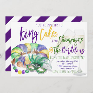 Mardi Gras Invitation