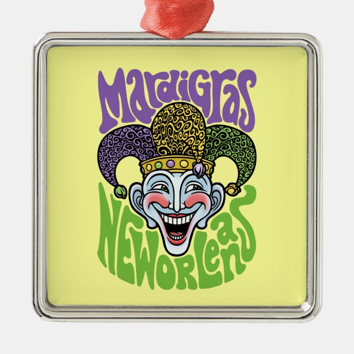 Mardi Gras Jester ornament