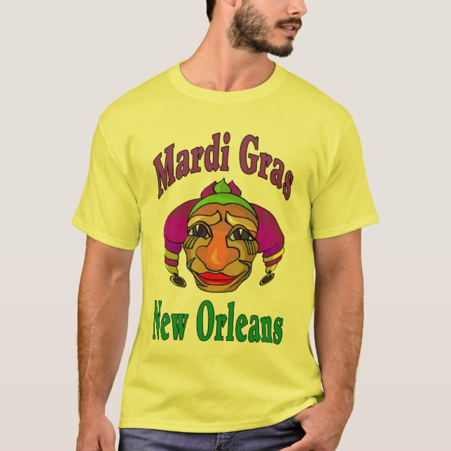 Mardi Gras Jester T-Shirt (Front)