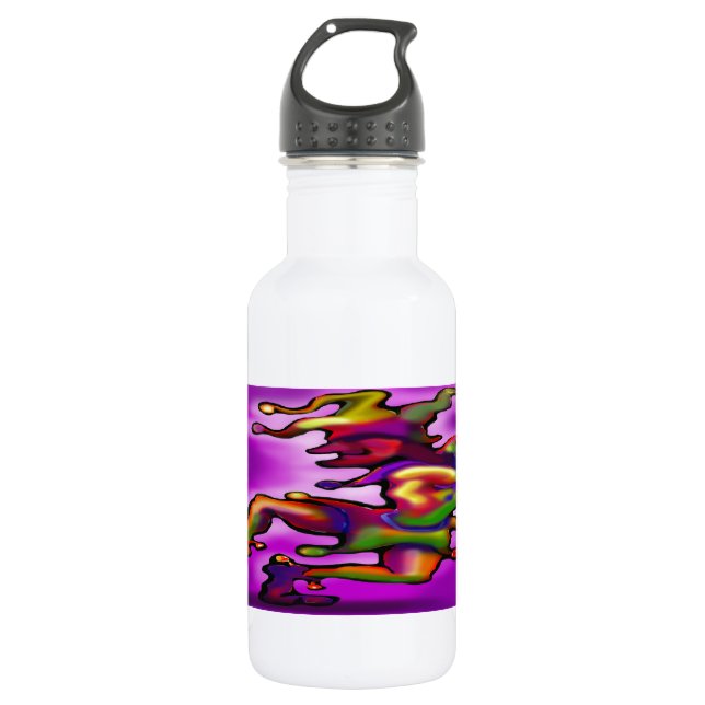 Mardi Gras Jester Water Bottle (Front)