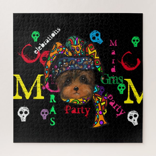 Mardi GRAS   Jigsaw Puzzle (Vertical)