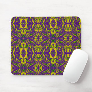 Mardi Gras Kaleidoscope Mouse Pad