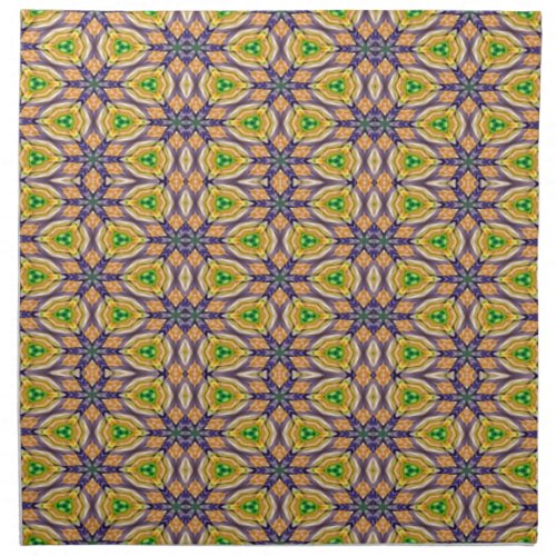 Mardi Gras Kaleidoscope Napkin