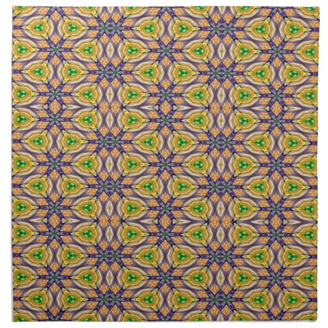 Mardi Gras Kaleidoscope Napkin (Front)