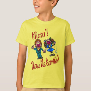 Mardi Gras, Kids and Beads T-Shirt