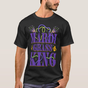 Mardi Gras King 2020 Fun Costume for men T-Shirt