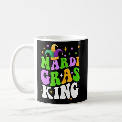 Mardi Gras King Family Party New Orleans Carnival  Coffee Mug