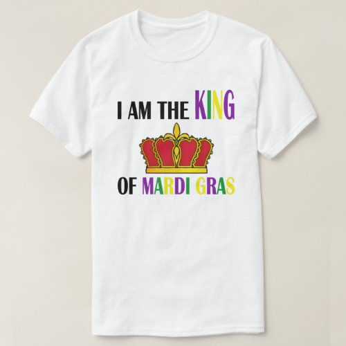 Mardi Gras King Mardi Gras T_Shirt