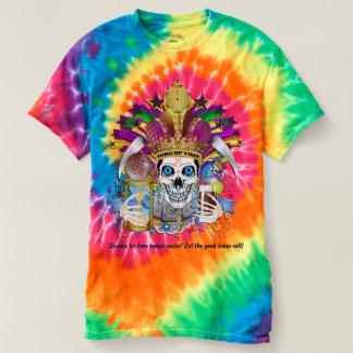 Mardi Gras King of Time 1 Mens view notes below T-shirt