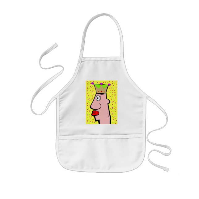 Mardi Gras King "REX" Kids' Apron (Front)