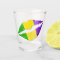 Mardi Gras Kiss Lips Purple Yellow Green