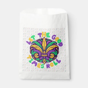 Mardi Gras Let the good times roll Favor Bag