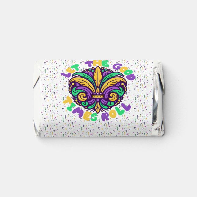 Mardi Gras Let the good times roll Hershey's Miniatures (Front)