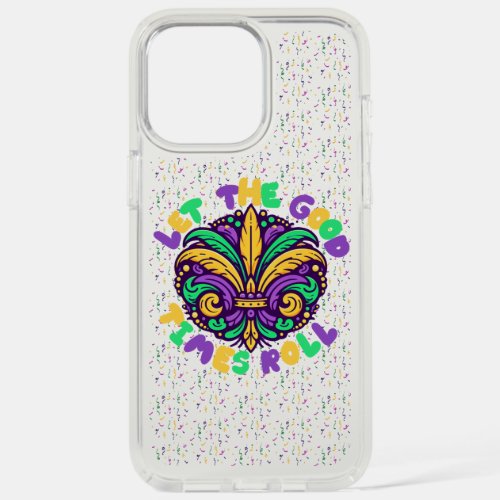 Mardi Gras Let the good times roll iPhone 15 Pro Max Case