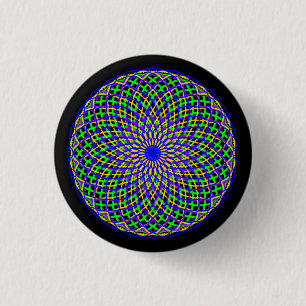 Mardi Gras Madness Button