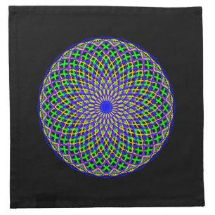 Mardi Gras Madness Cloth Napkin