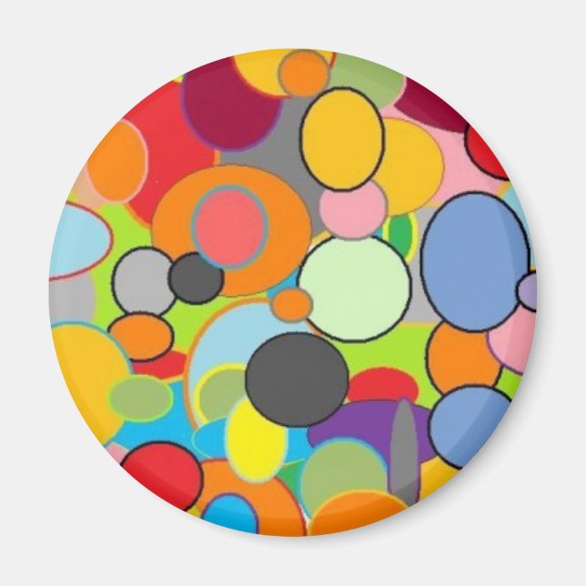 "Mardi Gras" magnet (Front)