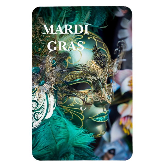 Mardi Gras Magnet (Vertical)