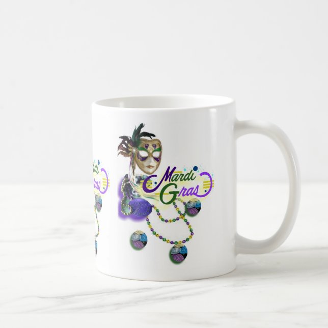 Mardi Gras, Mardi Gras, Mardi Gras Coffee Mug (Right)