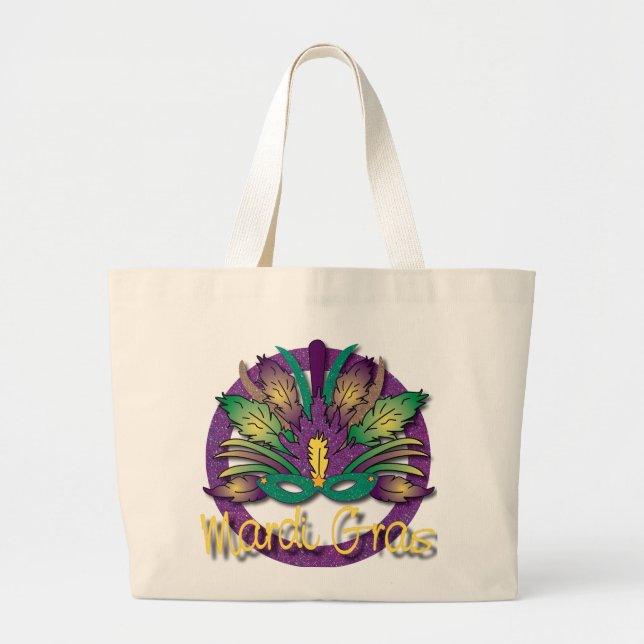 Mardi Gras Mask Bag (Front)