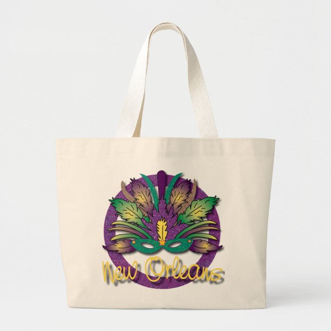 Mardi Gras Mask Bag - New Orleans, LA (Front)