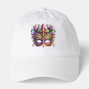 Mardi Gras Mask Hat