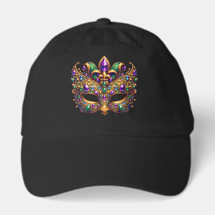 Mardi Gras Mask  Hat