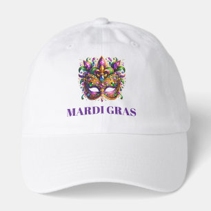 Mardi Gras Mask  Hat