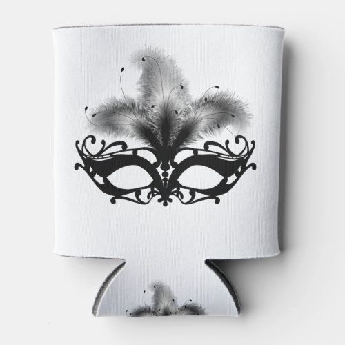 Mardi Gras Mask New Orleans French Quarter Louisia Can Cooler
