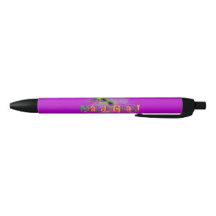 Mardi Gras Mask Pen