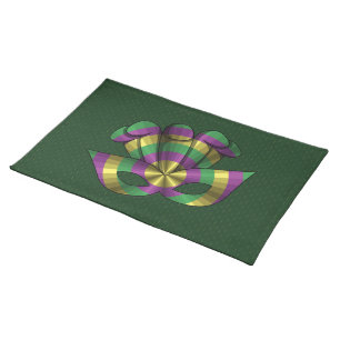 Mardi Gras Mask Place Mat