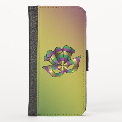 Mardi Gras Mask Smartphone Wallet Case