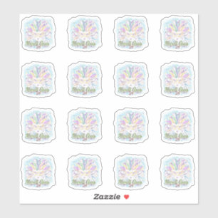 Mardi Gras mask! Sticker