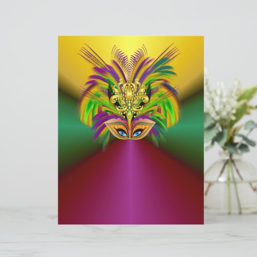 Mardi-Gras-Mask-The-Queen-V-2 (Standing Front)