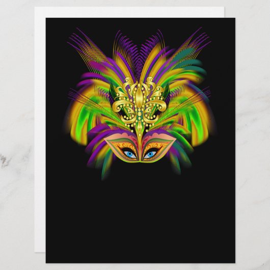 Mardi-Gras-Mask-The-Queen-V-2 (Front/Back)