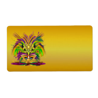 Mardi-Gras-Mask-The-Queen-V-4 Label